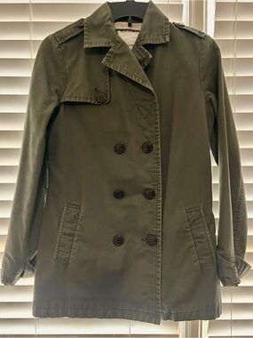 Heritage 1981 Olive Green Utility Jacket thick durable 100% cotton
